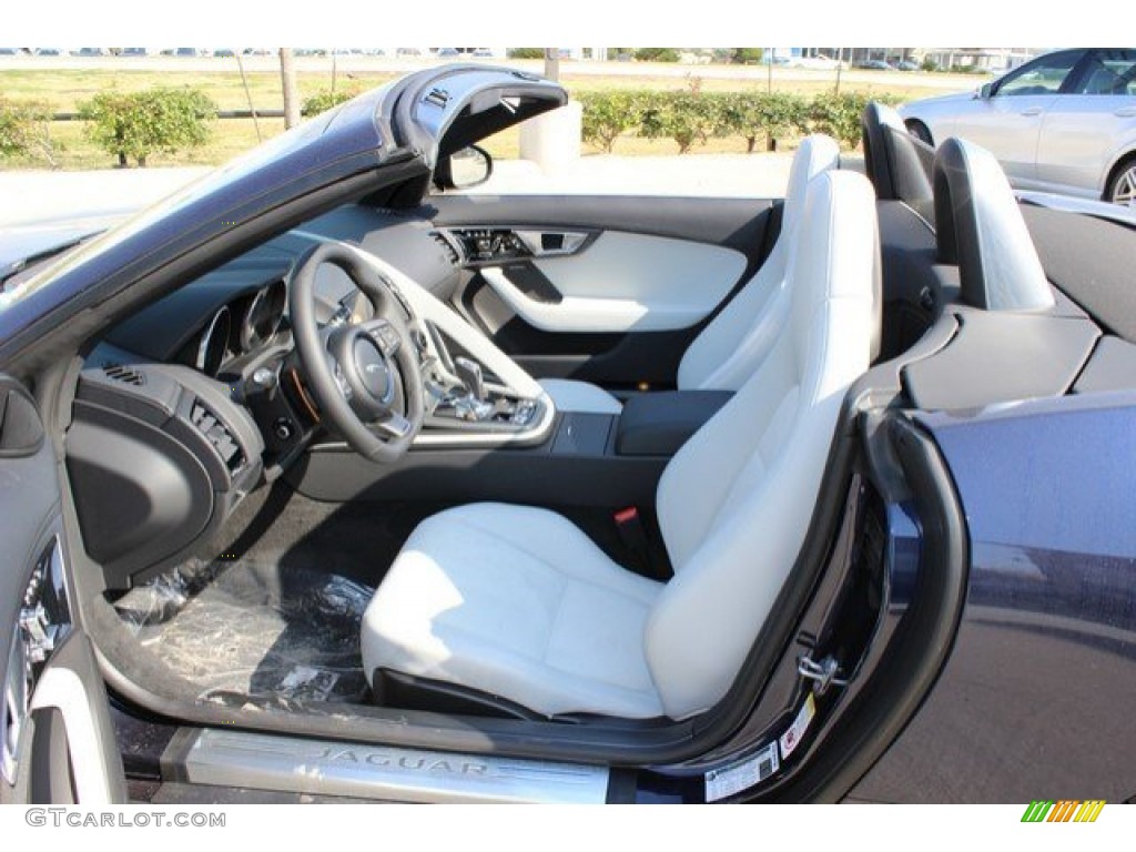 2016 F-TYPE S AWD Convertible - Dark Sapphire Metallic / Cirrus photo #3