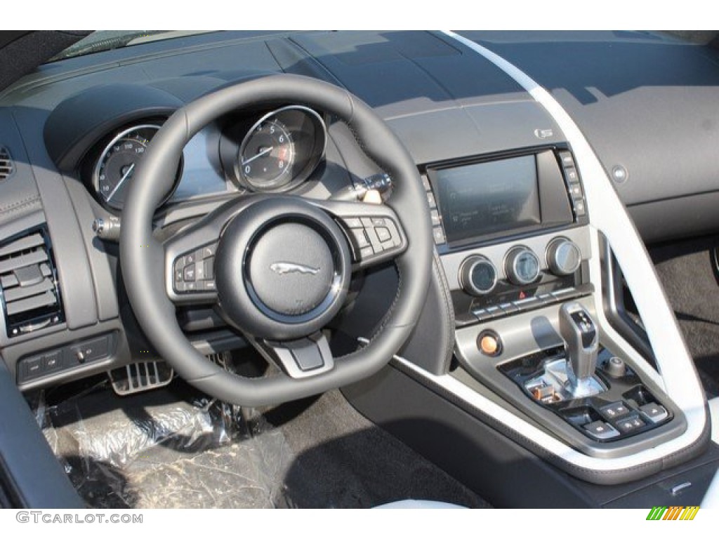 2016 Jaguar F-TYPE S AWD Convertible Cirrus Dashboard Photo #110802022