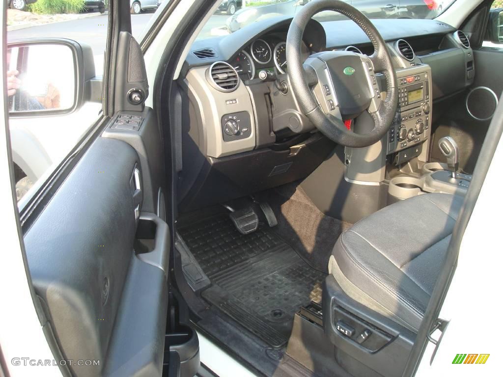 2007 LR3 V8 SE - Chawton White / Ebony Black photo #12