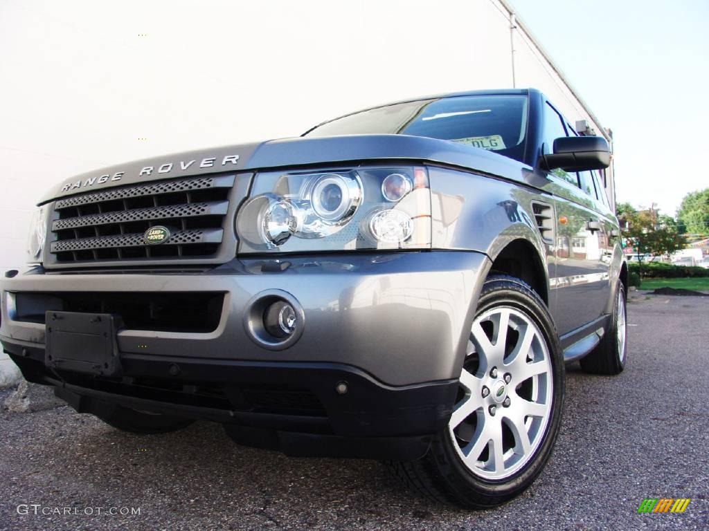 2007 Range Rover Sport HSE - Stornoway Grey Metallic / Ebony Black photo #1