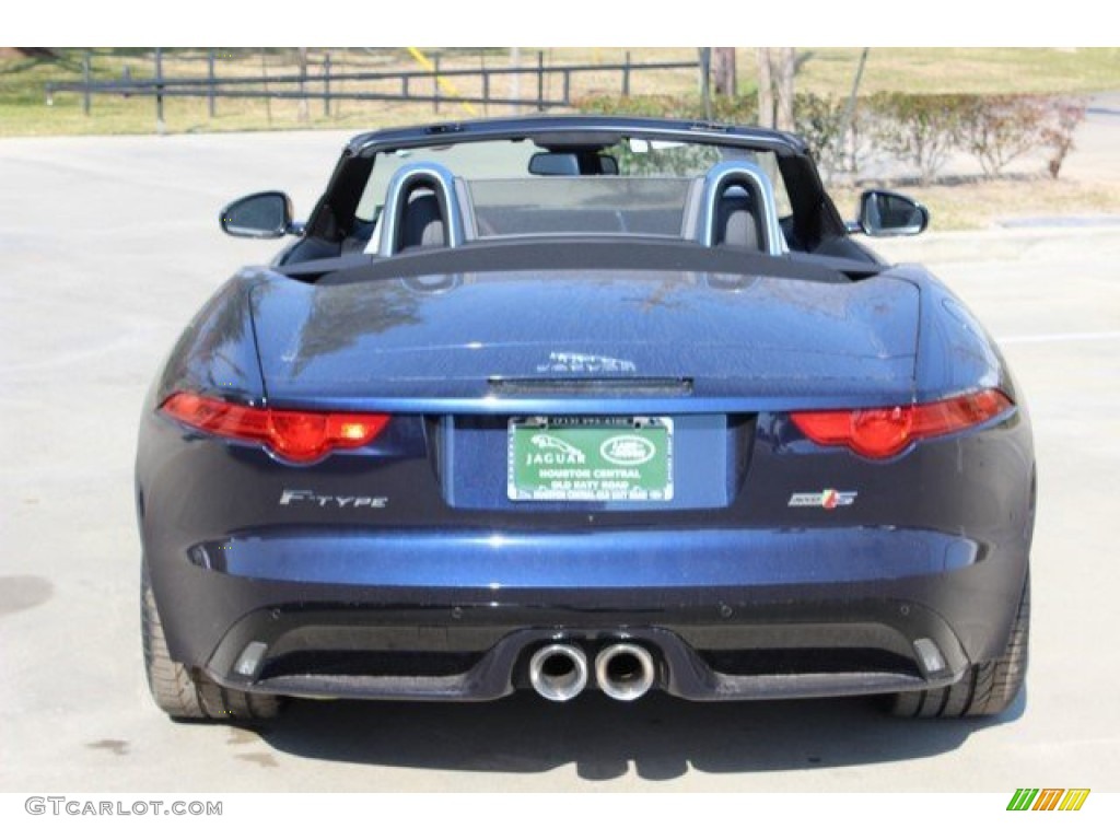 2016 F-TYPE S AWD Convertible - Dark Sapphire Metallic / Cirrus photo #11
