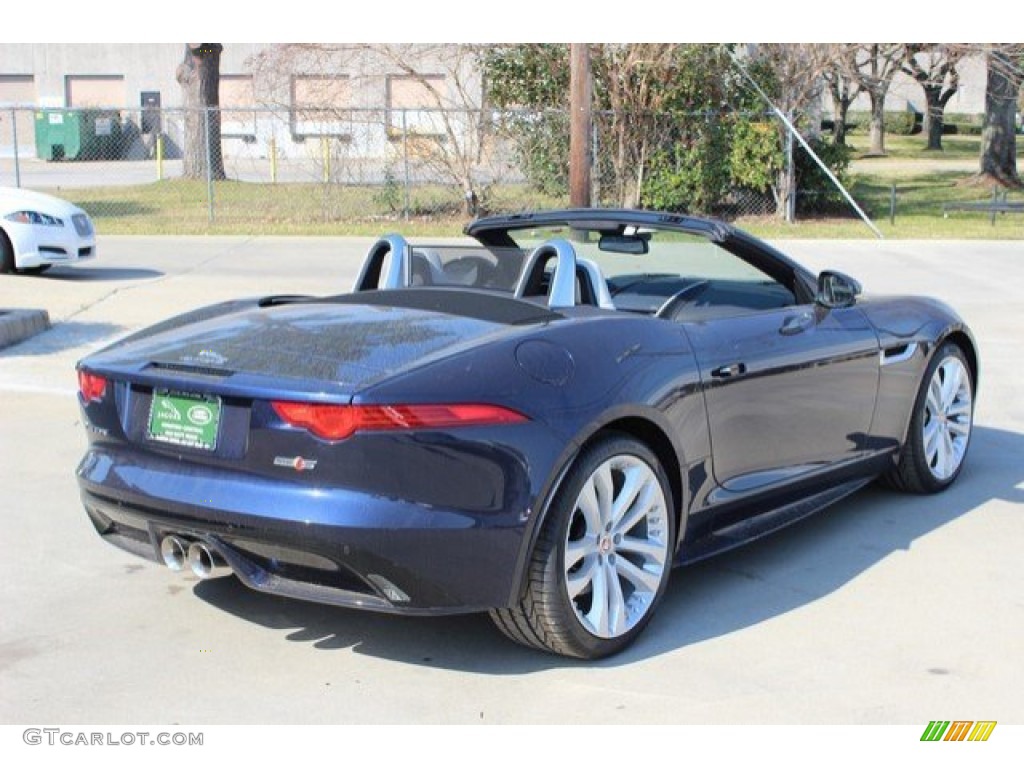 2016 F-TYPE S AWD Convertible - Dark Sapphire Metallic / Cirrus photo #12
