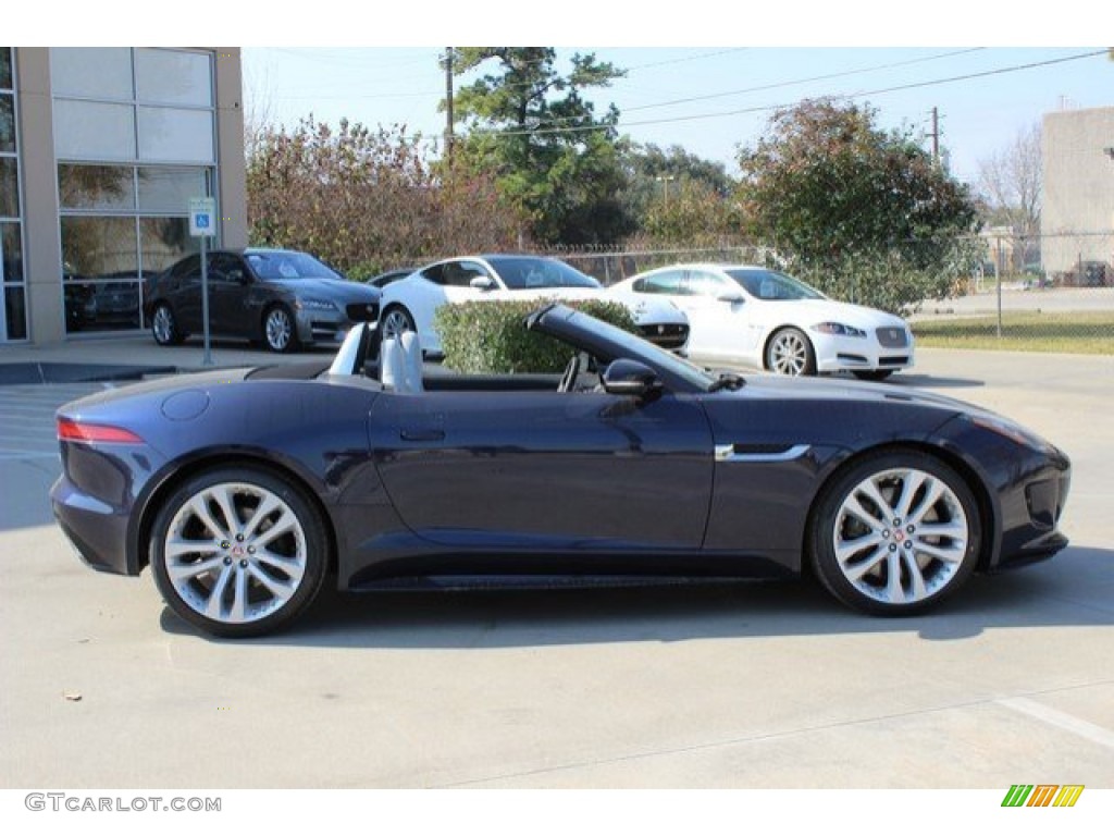 2016 F-TYPE S AWD Convertible - Dark Sapphire Metallic / Cirrus photo #13