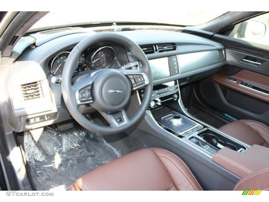 Brogue Interior 2016 Jaguar XF S Photo #110802175