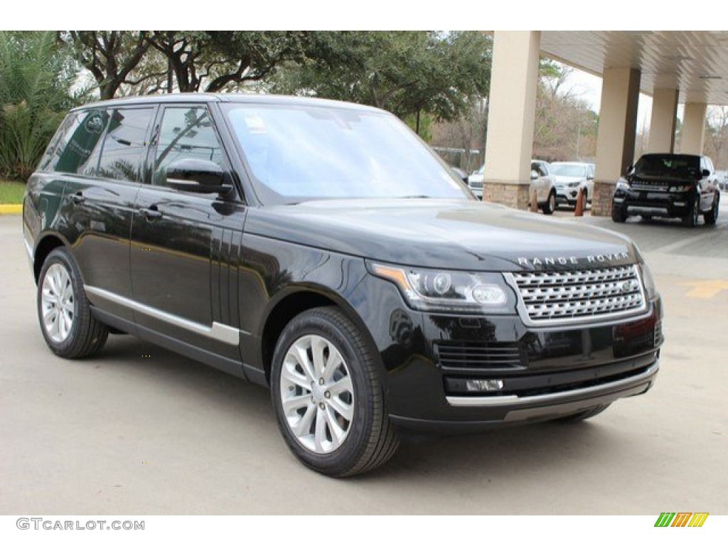2016 Range Rover HSE - Santorini Black Metallic / Ebony/Ebony photo #2