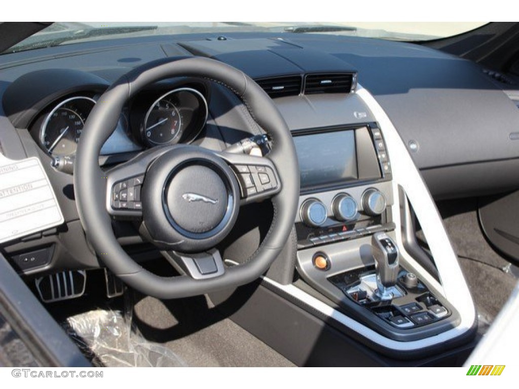 2016 F-TYPE S Convertible - Dark Sapphire Metallic / Cirrus photo #4