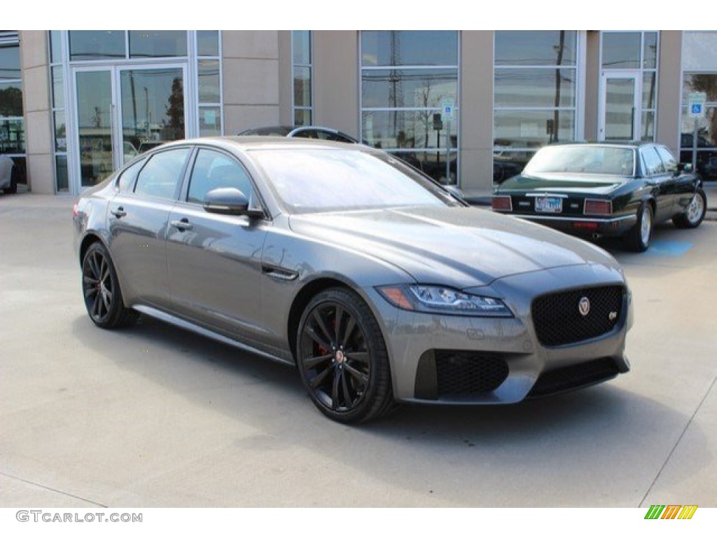 Ammonite Grey 2016 Jaguar XF S Exterior Photo #110802271