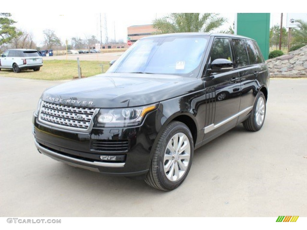 2016 Range Rover HSE - Santorini Black Metallic / Ebony/Ebony photo #7