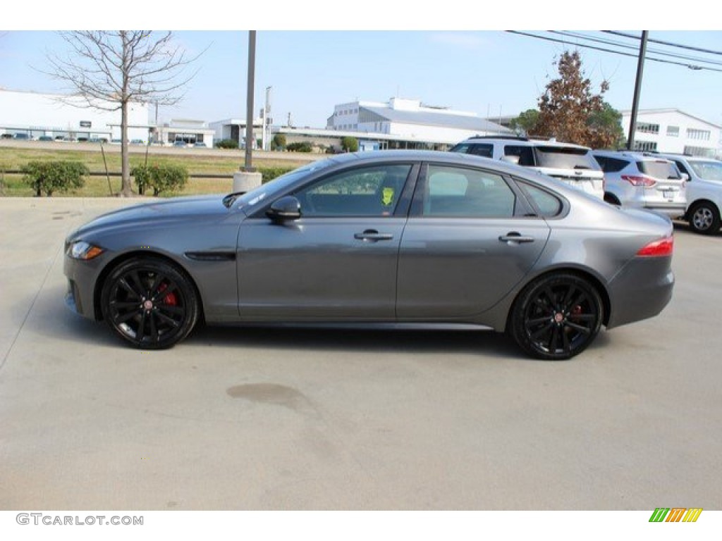 Ammonite Grey 2016 Jaguar XF S Exterior Photo #110802370
