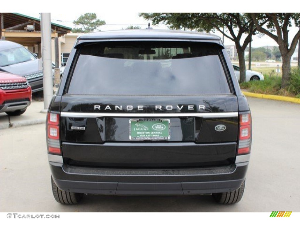 2016 Range Rover HSE - Santorini Black Metallic / Ebony/Ebony photo #10