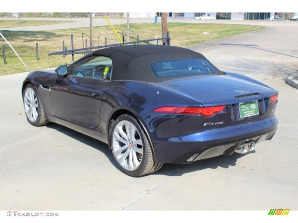 2016 F-TYPE S Convertible - Dark Sapphire Metallic / Cirrus photo #9