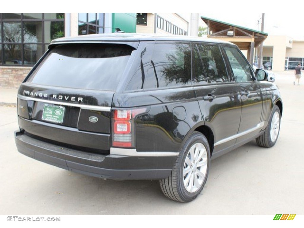 2016 Range Rover HSE - Santorini Black Metallic / Ebony/Ebony photo #11