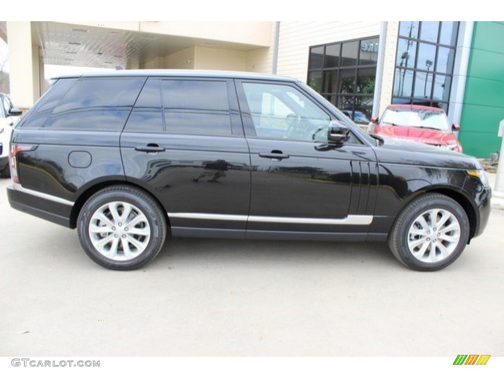 2016 Range Rover HSE - Santorini Black Metallic / Ebony/Ebony photo #12