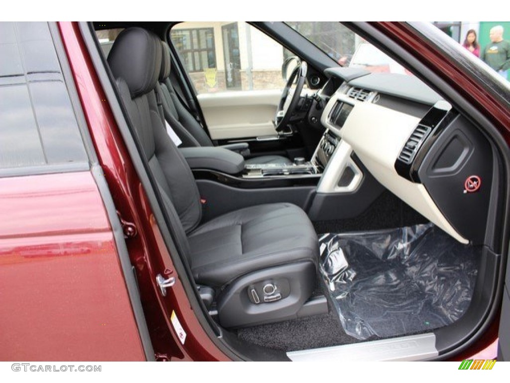 2016 Range Rover HSE - Montalcino Red Metallic / Ebony/Ivory photo #5