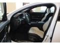 2016 Jaguar XJ Jet/Ivory Interior Front Seat Photo
