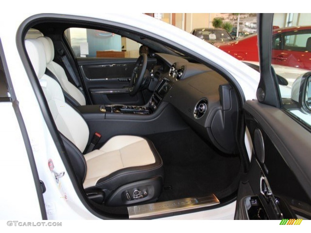 2016 XJ XJR LWB - Polaris White / Jet/Ivory photo #4