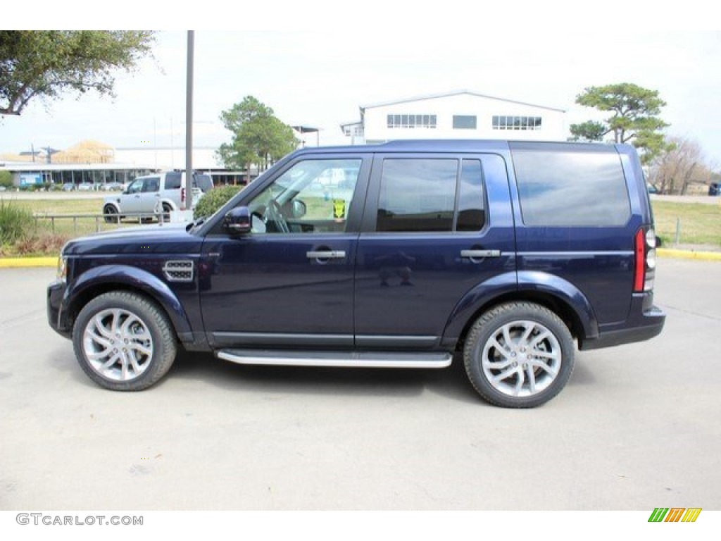 2016 LR4 HSE - Loire Blue Metallic / Almond/Arabica photo #7