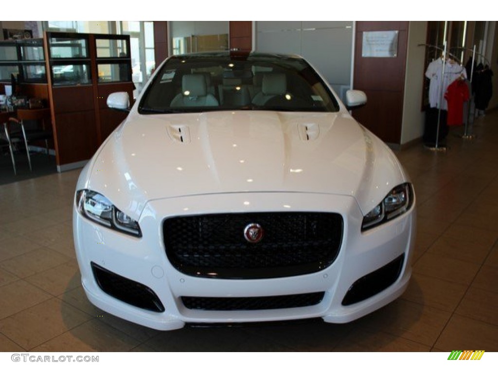 2016 XJ XJR LWB - Polaris White / Jet/Ivory photo #5