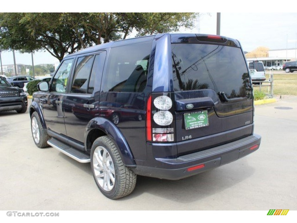 2016 LR4 HSE - Loire Blue Metallic / Almond/Arabica photo #8