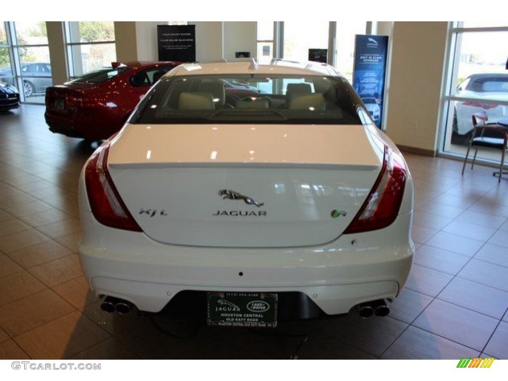 2016 XJ XJR LWB - Polaris White / Jet/Ivory photo #7