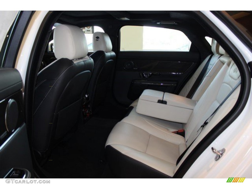 2016 XJ XJR LWB - Polaris White / Jet/Ivory photo #9
