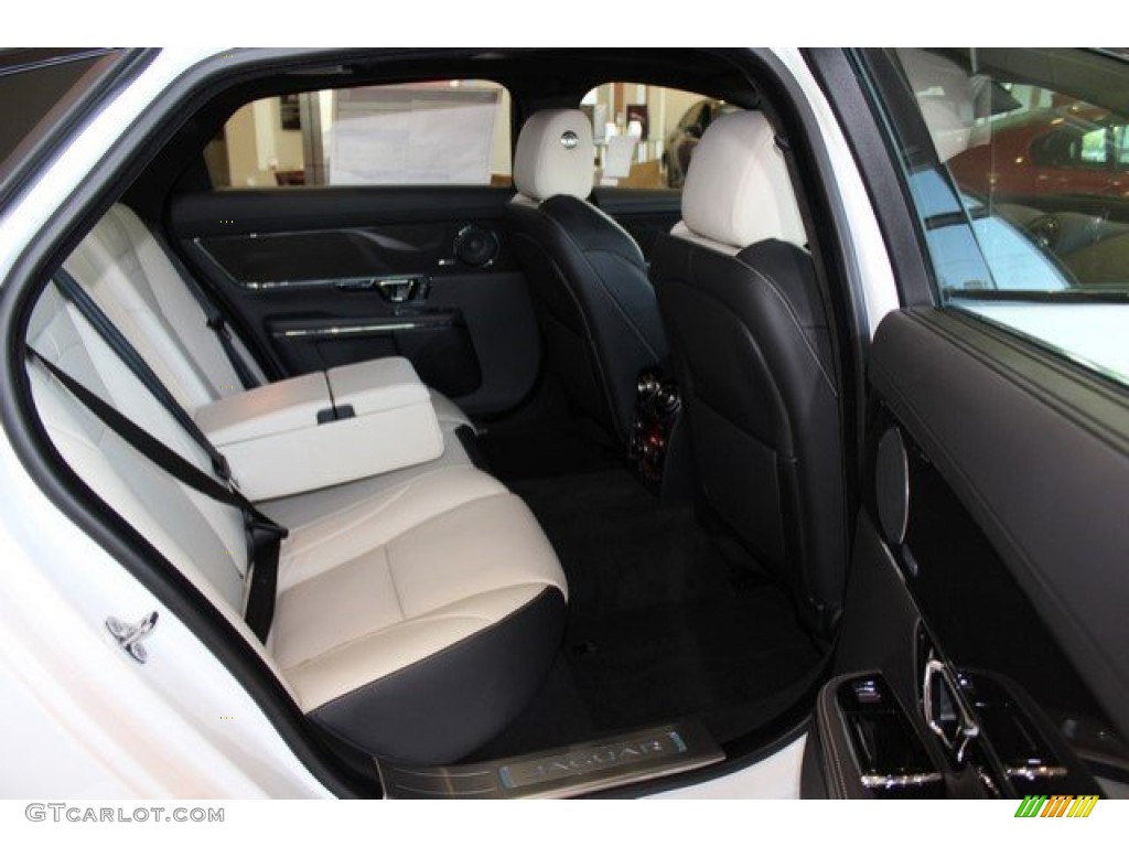 2016 XJ XJR LWB - Polaris White / Jet/Ivory photo #10