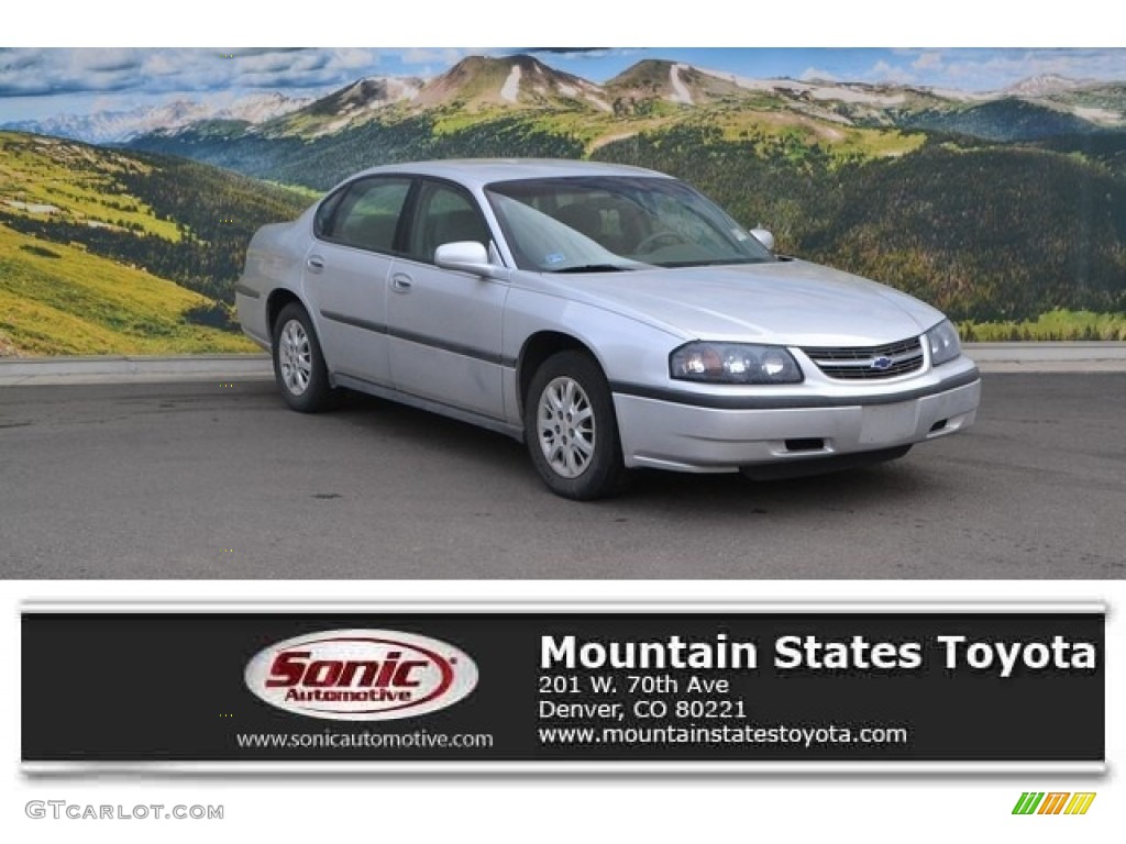 2002 Impala  - Galaxy Silver Metallic / Medium Gray photo #1