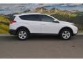 2014 Super White Toyota RAV4 XLE AWD  photo #2