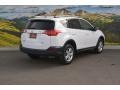 2014 Super White Toyota RAV4 XLE AWD  photo #3