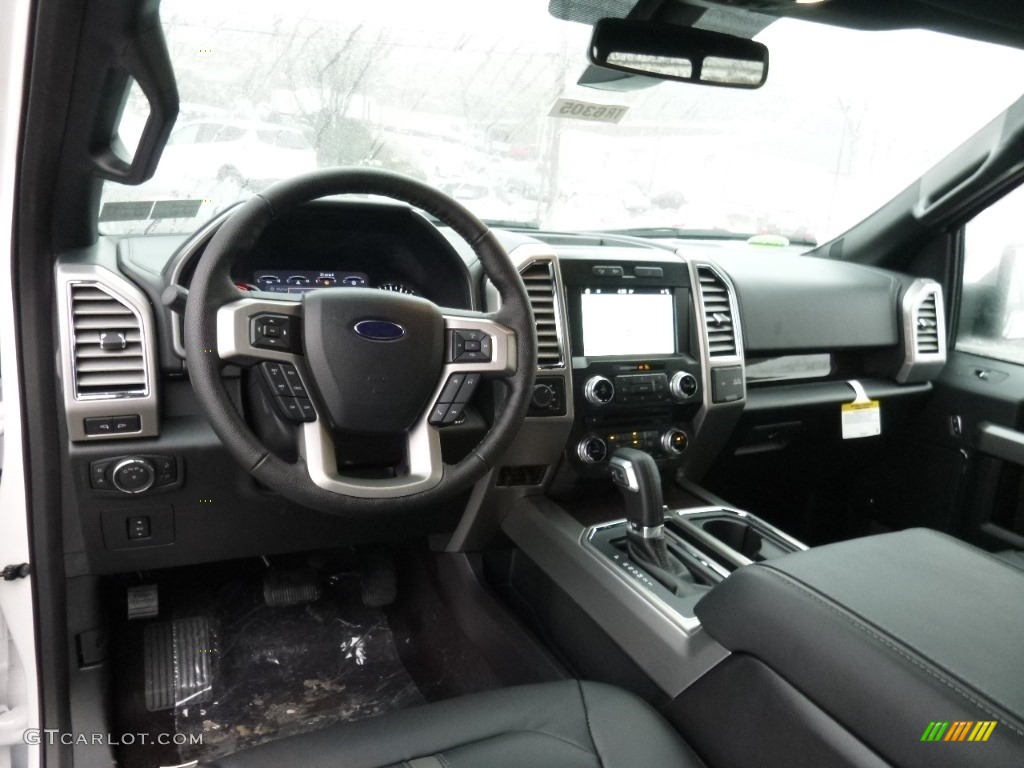 2016 F150 Platinum SuperCrew 4x4 - White Platinum / Platinum Black photo #8