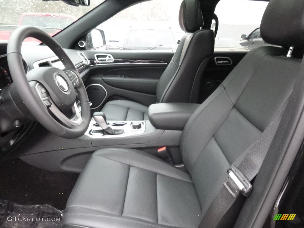 2016 Jeep Grand Cherokee Overland 4x4 Front Seat Photo #110805474