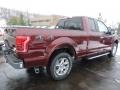 2016 Bronze Fire Ford F150 Lariat SuperCab 4x4  photo #2