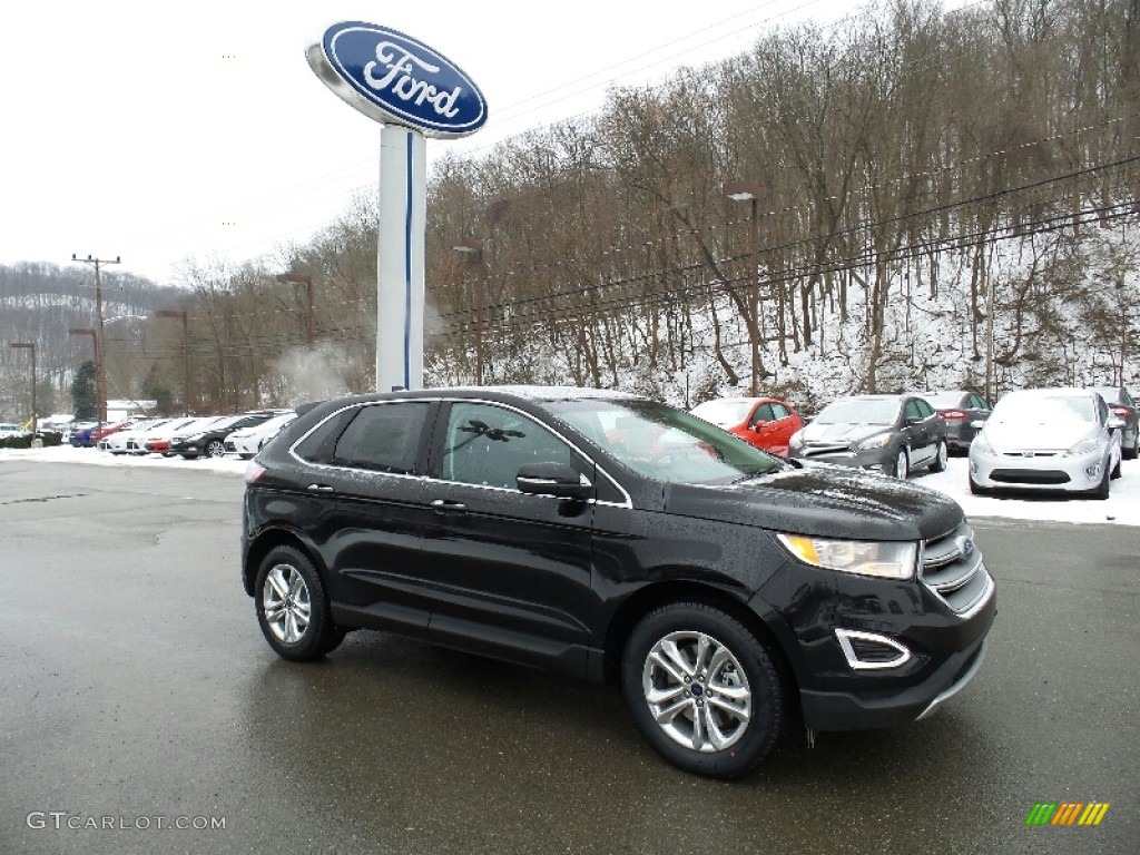 Shadow Black 2016 Ford Edge SEL AWD Exterior Photo #110809944