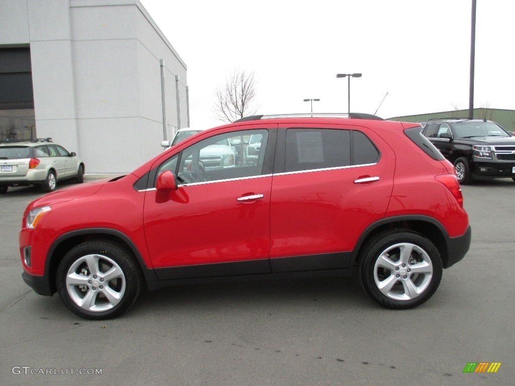 2015 Trax LTZ AWD - Blaze Red / Jet Black photo #3