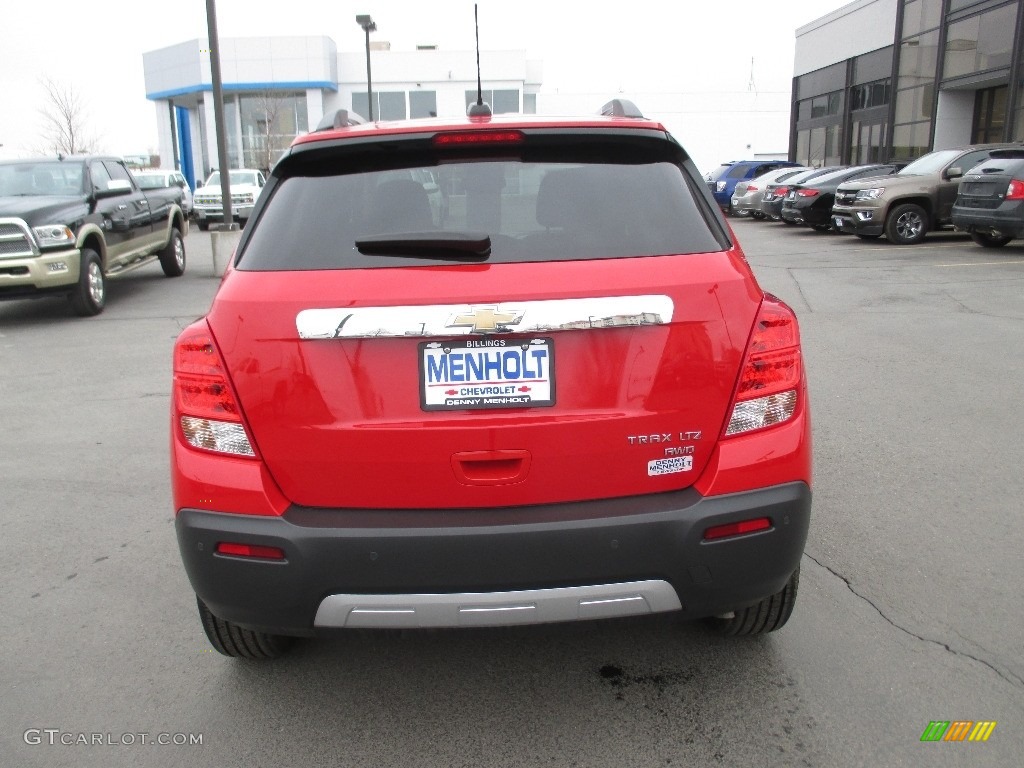 2015 Trax LTZ AWD - Blaze Red / Jet Black photo #5