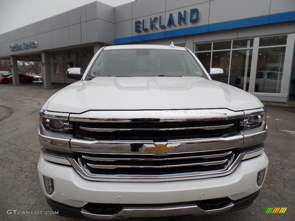 2016 Silverado 1500 High Country Crew Cab 4x4 - Iridescent Pearl Tricoat / High Country Saddle photo #1