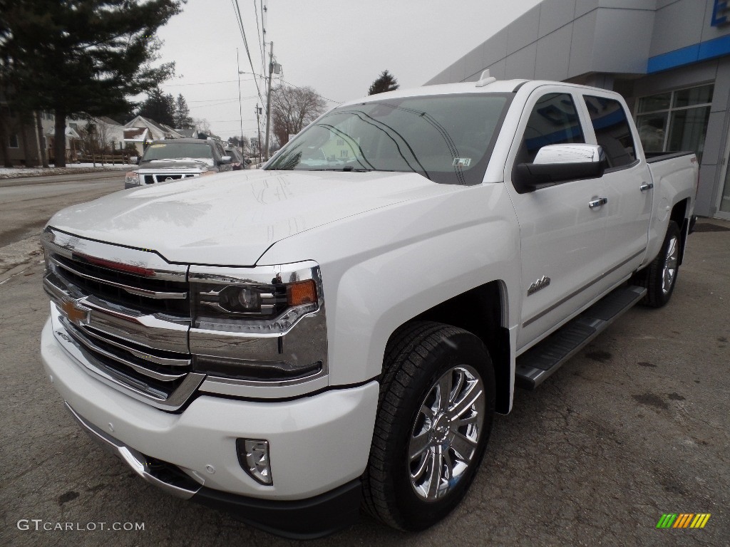 2016 Silverado 1500 High Country Crew Cab 4x4 - Iridescent Pearl Tricoat / High Country Saddle photo #2