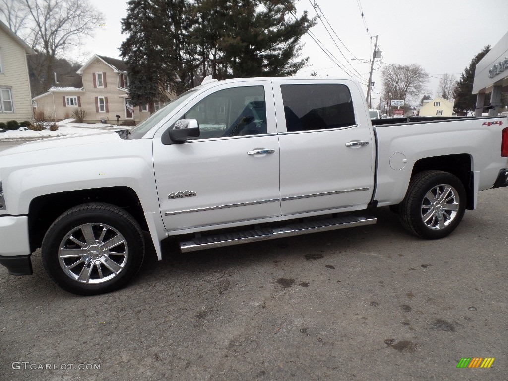 2016 Silverado 1500 High Country Crew Cab 4x4 - Iridescent Pearl Tricoat / High Country Saddle photo #3