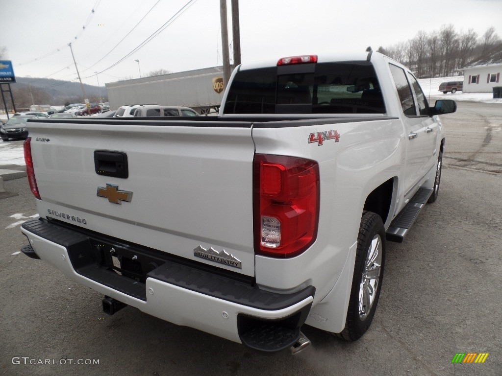 2016 Silverado 1500 High Country Crew Cab 4x4 - Iridescent Pearl Tricoat / High Country Saddle photo #9