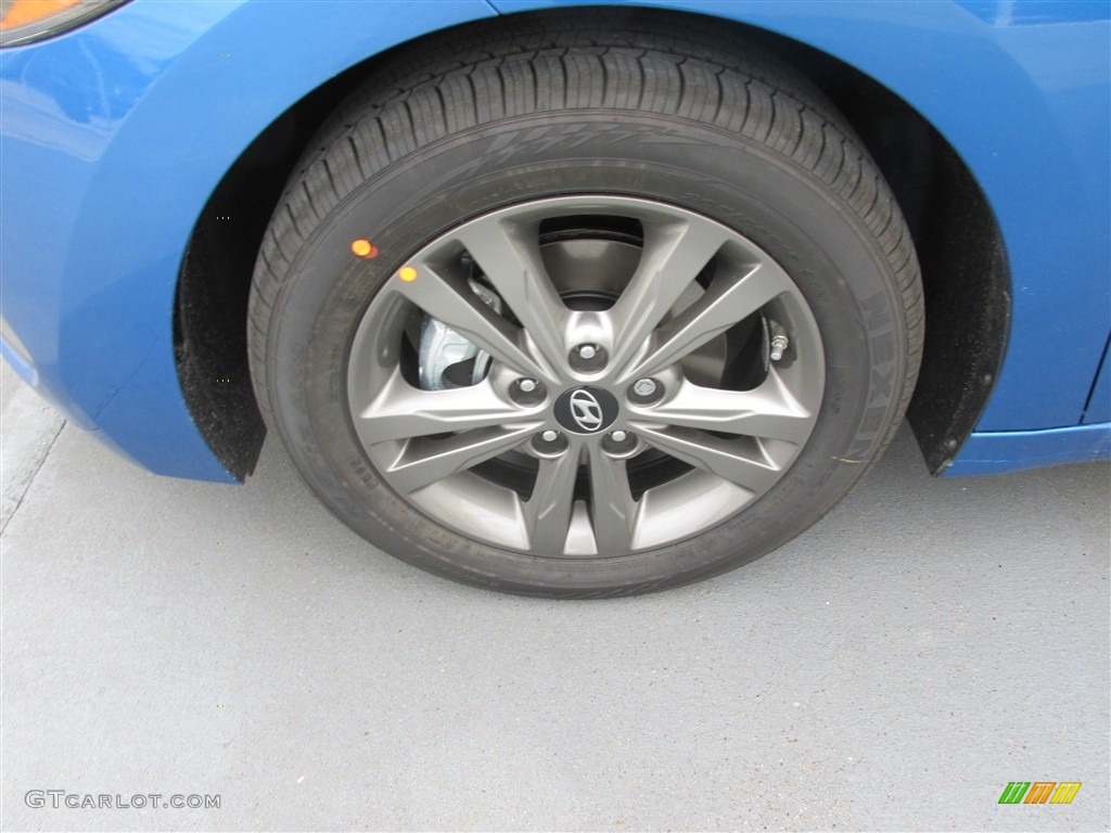 2017 Elantra SE - Electric Blue / Gray photo #11