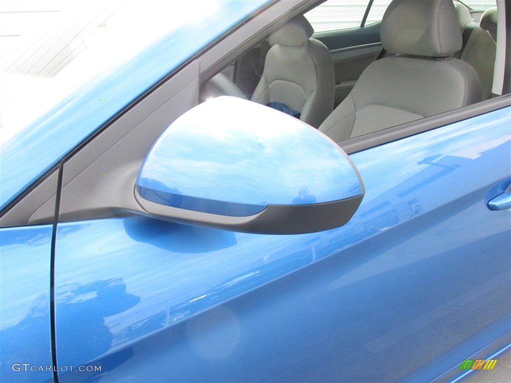 2017 Elantra SE - Electric Blue / Gray photo #12