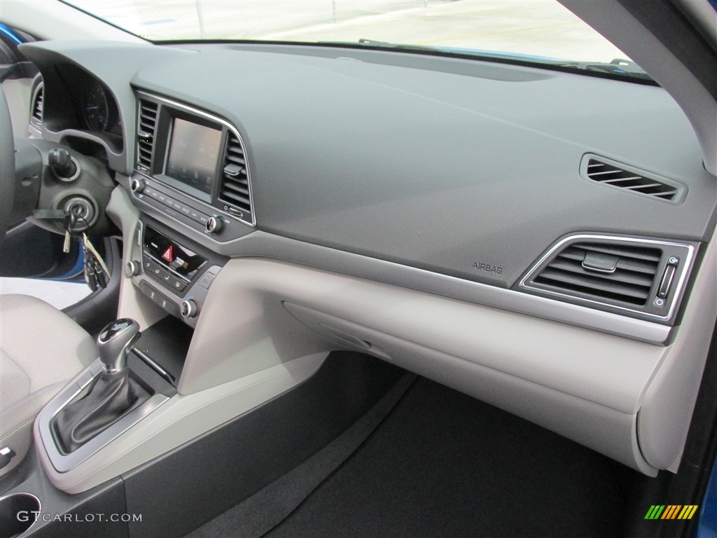 2017 Elantra SE - Electric Blue / Gray photo #16