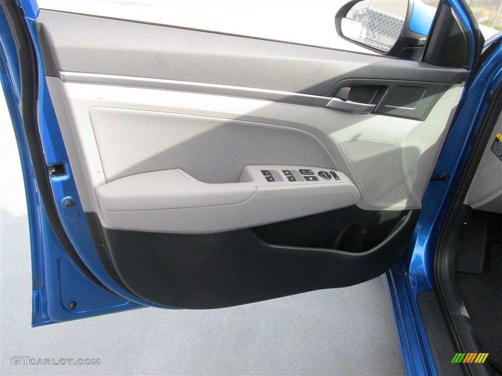 2017 Elantra SE - Electric Blue / Gray photo #19
