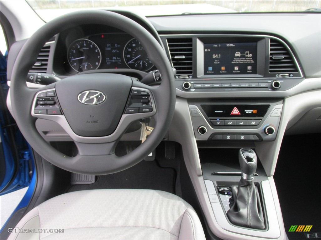 2017 Elantra SE - Electric Blue / Gray photo #23