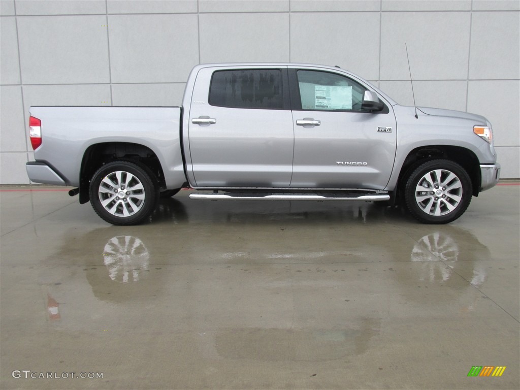 2016 Tundra Limited CrewMax 4x4 - Silver Sky Metallic / Black photo #3