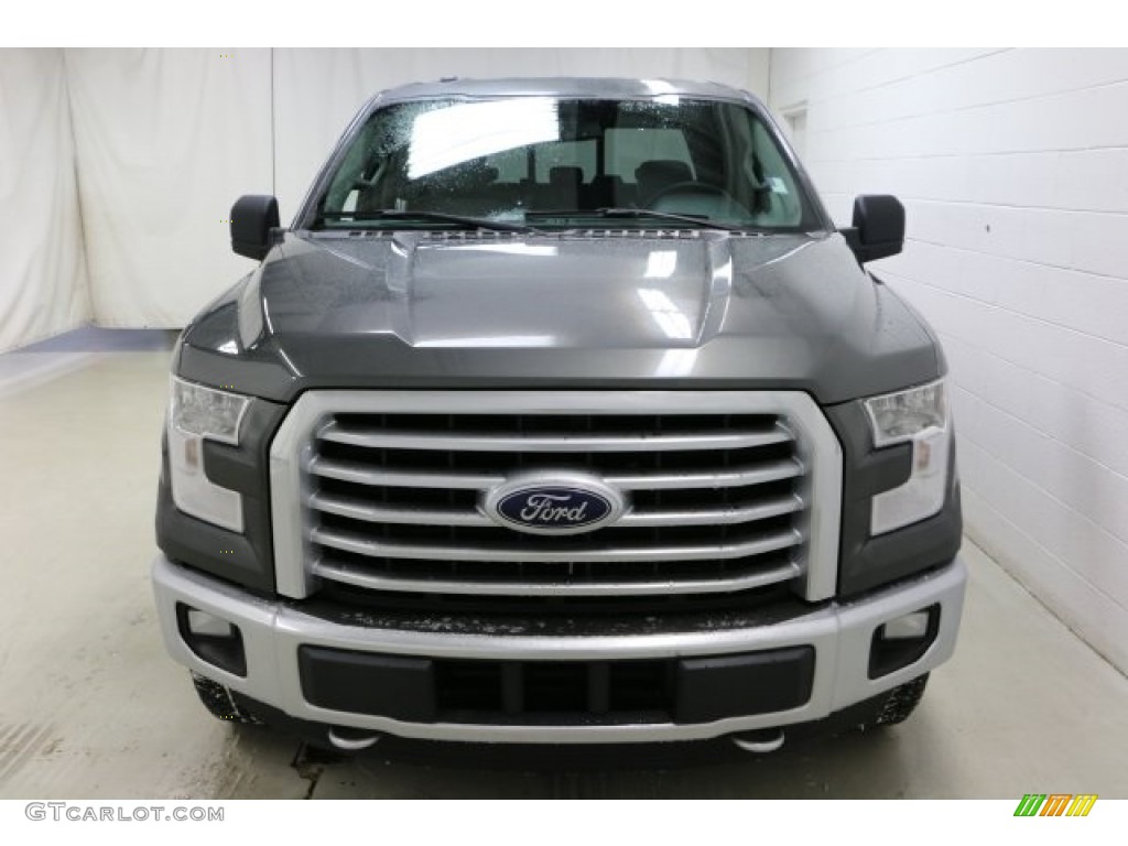 2016 F150 XLT SuperCrew 4x4 - Magnetic / Medium Earth Gray photo #2