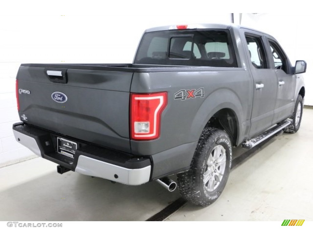 2016 F150 XLT SuperCrew 4x4 - Magnetic / Medium Earth Gray photo #4