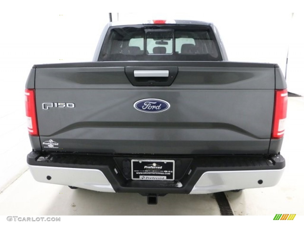 2016 F150 XLT SuperCrew 4x4 - Magnetic / Medium Earth Gray photo #5