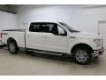 White Platinum - F150 Lariat SuperCrew 4x4 Photo No. 1