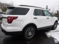 2016 White Platinum Metallic Tri-Coat Ford Explorer Sport 4WD  photo #2